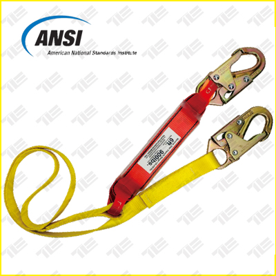 TE6142 SHOCK ABSORBING LANYARD ANSI APPROVED