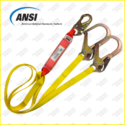 TE6145 SHOCK ABSORBING LANYARD ANSI APPROVED