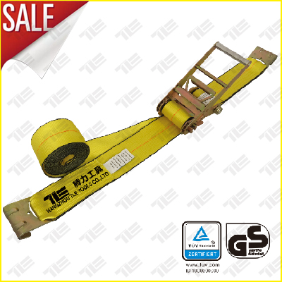 TE7513 RATCHET TIE DOWN 4＂ x 16200LBS